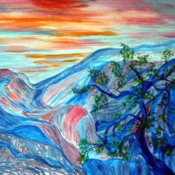 Digital Arts titled "landscape _Mountain…" by Seshadri, Original Artwork