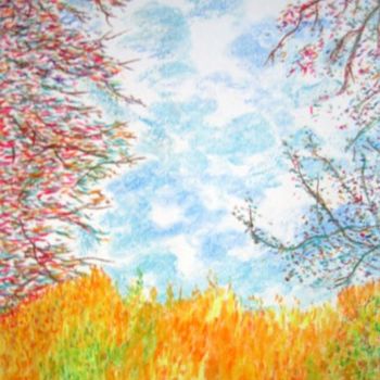 Digital Arts titled "Heavenwards" by Seshadri, Original Artwork