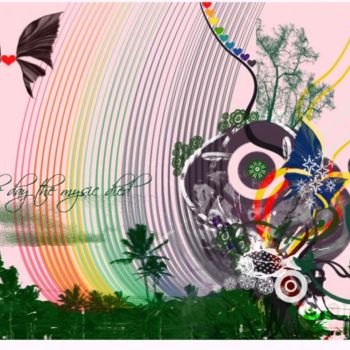 Digital Arts με τίτλο "Give peace a chance" από Setsuna, Αυθεντικά έργα τέχνης