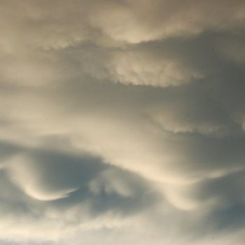 Fotografie mit dem Titel "nuages cotonneux" von Sève, Original-Kunstwerk