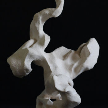 Sculpture titled "abstrait-1" by Sev, Original Artwork, Terra cotta