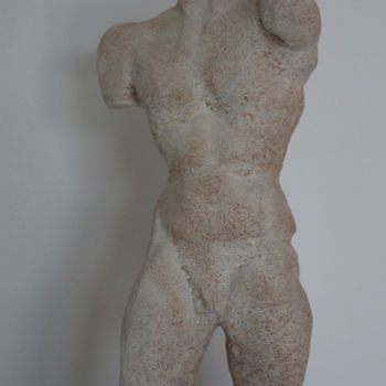 Sculpture intitulée "Antic" par Sev, Œuvre d'art originale, Pierre