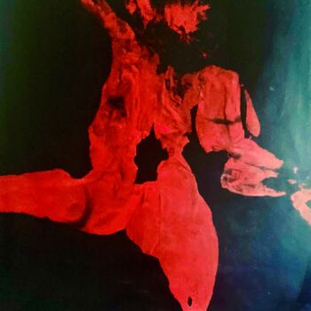 Картина под названием "Dysmorphia" - Séverine Pilloud (SEVE Art Visions), Подлинное произведение искусства, Акрил