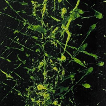 Peinture intitulée "Sharp Sensitivity" par Séverine Pilloud (SEVE Art Visions), Œuvre d'art originale, Bombe aérosol