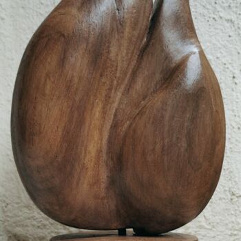 Sculpture titled "FLORAISON" by Severine Soulas, Original Artwork, Wood