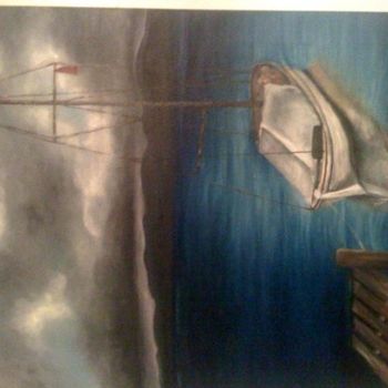 Pittura intitolato "tekne" da Seyhan Selda Ülger, Opera d'arte originale