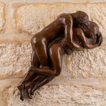 "Les amants endormis" başlıklı Heykel Seys Sculpture tarafından, Orijinal sanat, Bronz
