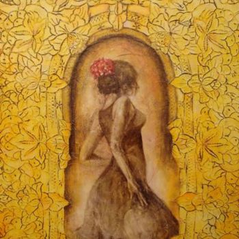 Pittura intitolato "Feria" da Sylvia B.Ganancia, Opera d'arte originale, Olio