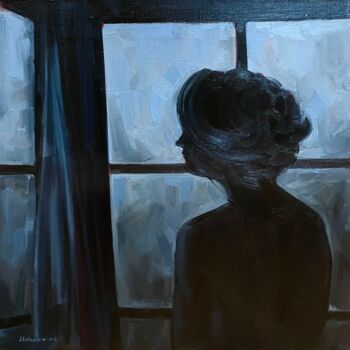 Peinture intitulée "What’s past is past" par Alena Shaburdina, Œuvre d'art originale, Huile