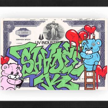 Painting titled "Urban art" by Shadee K, Original Artwork, Marker