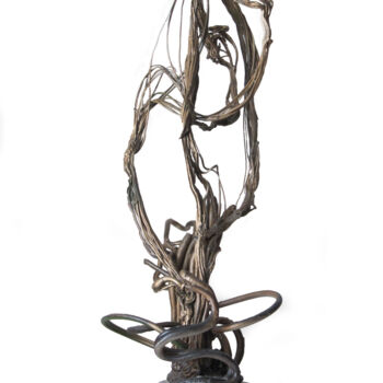 Skulptur mit dem Titel "Soulful" von Shahriar Aghakhani, Original-Kunstwerk, Kunststoff