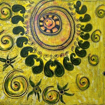 제목이 "“Novruz”holiday"인 미술작품 Shahribanu Abdulaziz로, 원작, 기름