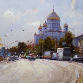 Peinture intitulée ""On the light." Pre…" par Shalaev Alexey, Œuvre d'art originale, Huile