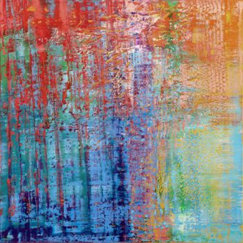 제목이 "Abstract Painting 3…"인 미술작품 Shamanov Vadim로, 원작, 기름 나무 들것 프레임에 장착됨
