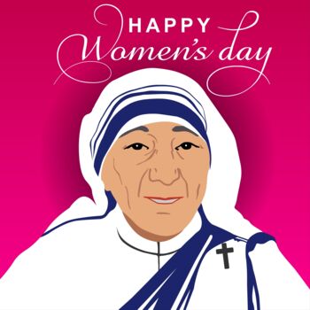 "Mother Teresa - Alb…" başlıklı Dijital Sanat Shamim Shaikh tarafından, Orijinal sanat, 2D Dijital Çalışma