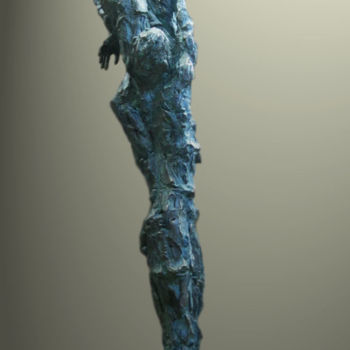 Sculpture titled "volleyball" by Shanaro, Original Artwork, Metals