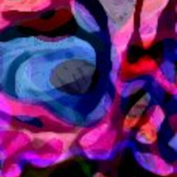 Digital Arts titled "Vibrant Energy" by Shanny Ask Lasasa, Original Artwork, Digital Painting