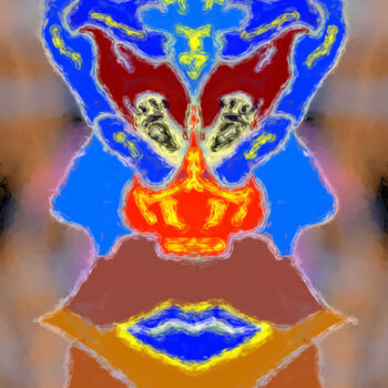 Digital Arts titled "Symphony of Emotions" by Shanny Ask Lasasa, Original Artwork, Digital Painting