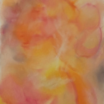 Dessin intitulée "Caresses d'ange 8" par Shanty, Œuvre d'art originale, Pastel