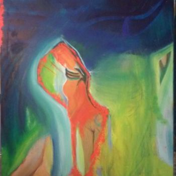 Painting titled "Waaier" by Sharon Klomp, Original Artwork