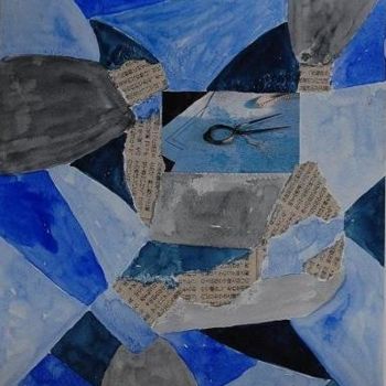 Peinture intitulée "9.JPG" par Martine Seegmann, Œuvre d'art originale, Aquarelle