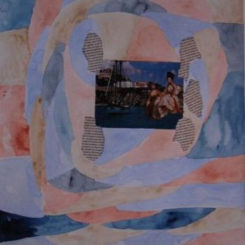 Картина под названием "SANS TITRE" - Martine Seegmann, Подлинное произведение искусства, Акварель