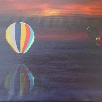 Painting titled "Balloons" by Shearart.Blogspot, Original Artwork