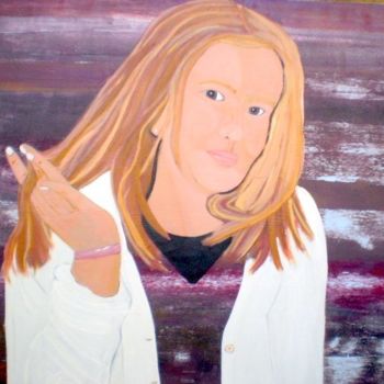 Schilderij getiteld "Hannah" door Shearart.Blogspot, Origineel Kunstwerk