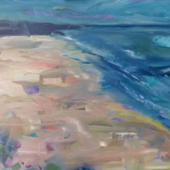 Картина под названием "Horizon" - Shelleigh Ocio, Подлинное произведение искусства, Масло