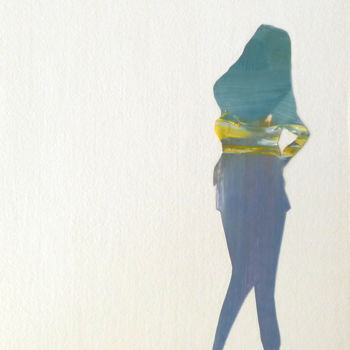 "Inner reflections 3" başlıklı Tablo Shelleigh Ocio tarafından, Orijinal sanat, Petrol