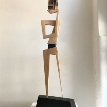 Sculpture intitulée ""I think this is th…" par Sheraya_berlin, Œuvre d'art originale, Bois