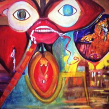 Картина под названием "lust" - Sherman Jones, Подлинное произведение искусства