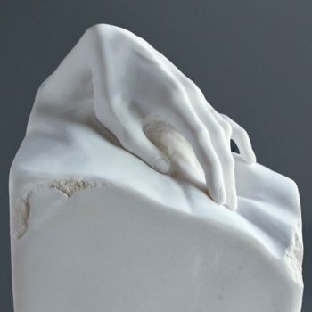 Sculpture titled "Touch" by Sherry Tipton, Original Artwork, Stone