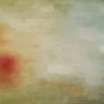 Картина под названием "Romanticismo" - Mercedes Gordo, Подлинное произведение искусства, Масло Установлен на Деревянная пане…