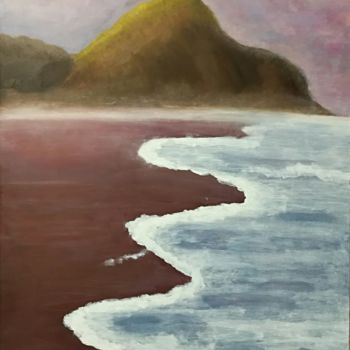 Pintura titulada "La Roca" por Mercedes Gordo, Obra de arte original, Oleo