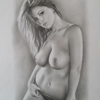 Drawing titled "24.07.2019" by Shirasayaart, Original Artwork, Pencil