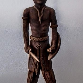Sculpture titled "Kandibá" by Shivo, Original Artwork, Ceramics