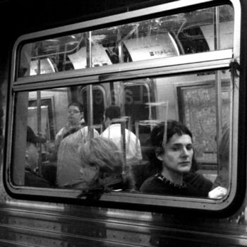 Fotografia intitolato "New York  Subway No…" da Shiyi Sheng, Opera d'arte originale