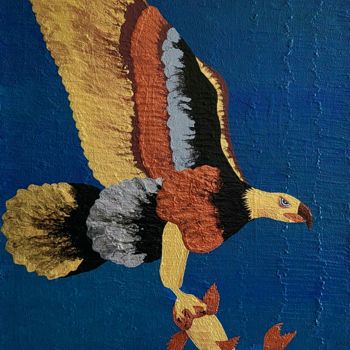 Ζωγραφική με τίτλο "eagle soaring1 (acr…" από So Hyon Kim, Αυθεντικά έργα τέχνης, Ακρυλικό