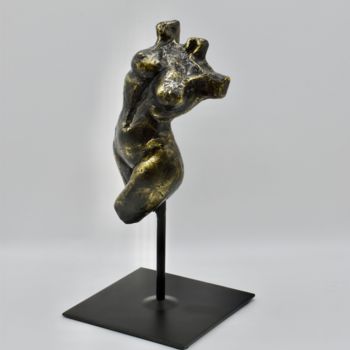 Скульптура под названием "Female Torso" - Shlomit Saar Cohen, Подлинное произведение искусства, Бронза