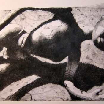 Printmaking titled "doll-1" by Yury Shtapakov, Original Artwork