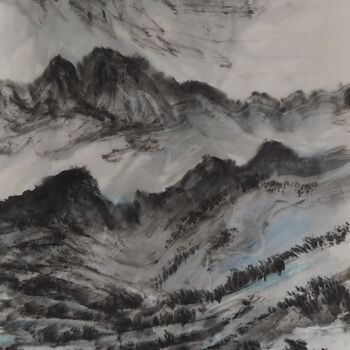 Pintura titulada "Où va-t-on, aussi l…" por Shuang Gao, Obra de arte original