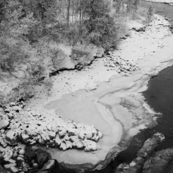 Photographie intitulée "Rivers Edge" par Stace & Amanda Pshyk, Œuvre d'art originale