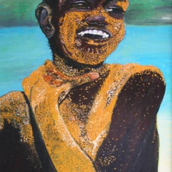 Painting titled "Aborigen" by Shylai, Original Artwork
