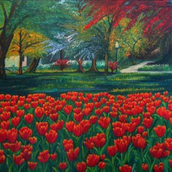Pintura intitulada "Primavera de Nova S…" por Shylai, Obras de arte originais