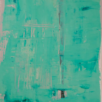 Peinture intitulée "Static 431 Abstract…" par Sia Aryai, Œuvre d'art originale, Gouache Monté sur Carton
