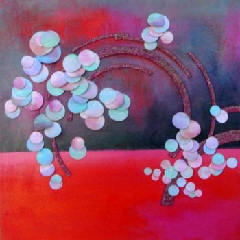 Peinture intitulée "Grapes" par Sibilla Bjarnason, Œuvre d'art originale