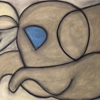 Dessin intitulée "Vernaculaire" par Sidelma Castro, Œuvre d'art originale, Pastel