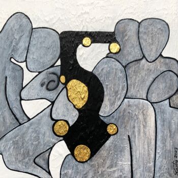 Картина под названием "Soulagement" - Sidelma Castro, Подлинное произведение искусства, Акрил