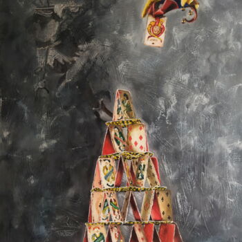 Malerei mit dem Titel "Series "Fortune". F…" von Tatiana Siedlova, Original-Kunstwerk, Öl